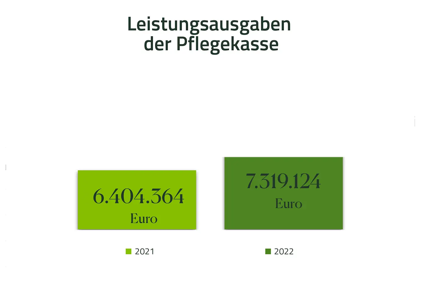 Infografik-Leistungsausgaben der Pflegekasse