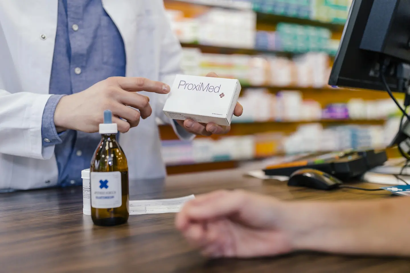 Arzneimittel in der Apotheke