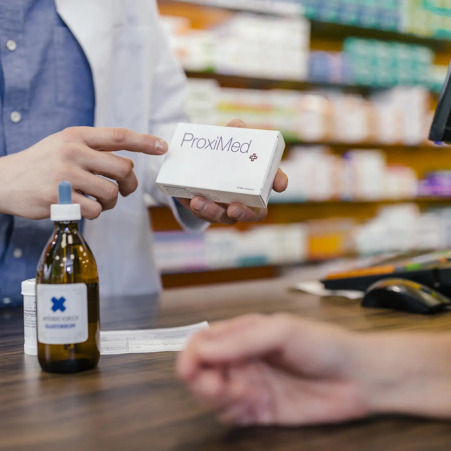 Arzneimittel in der Apotheke