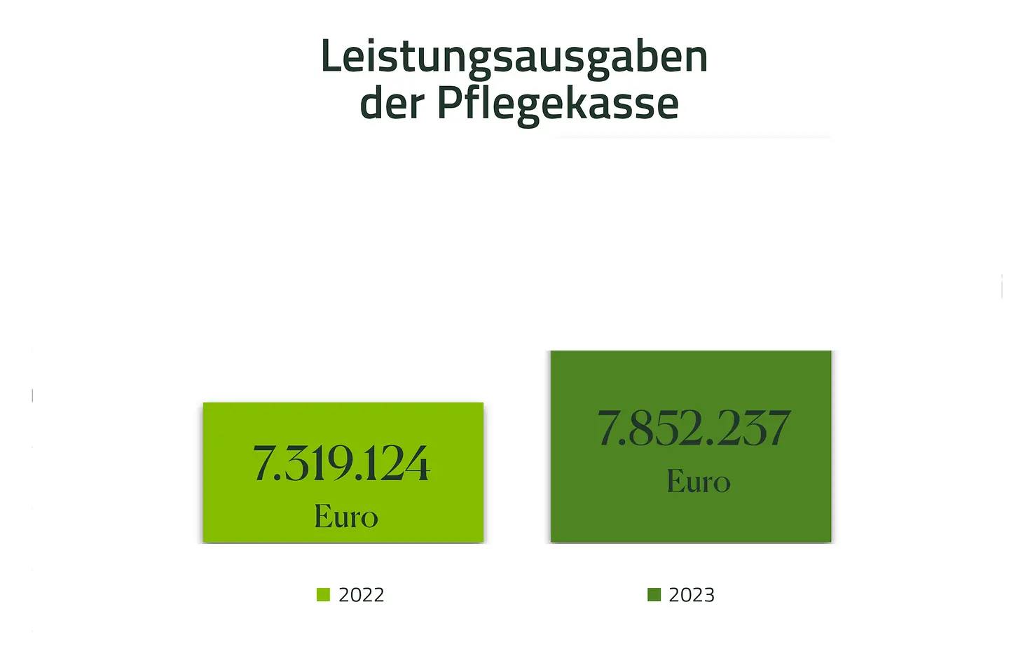 Infografik-Leistungsausgaben der Pflegekasse