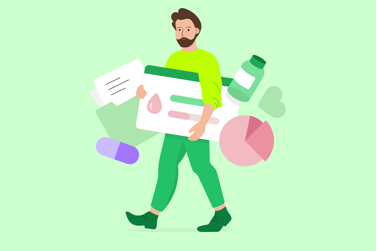 Illustration Austausch über die ePA