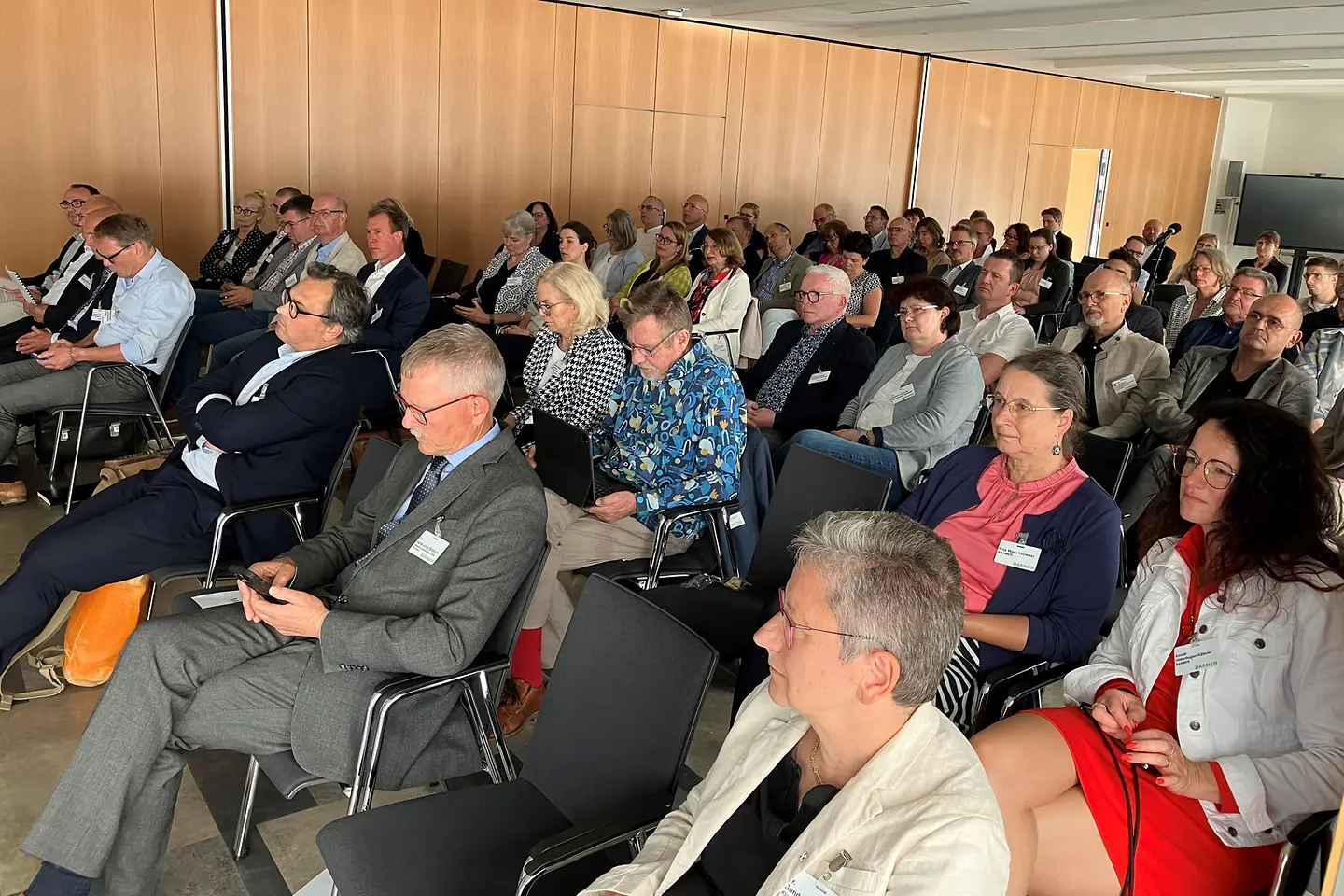 Zahlreiche Gäste verfolgten die Veranstaltung. Foto: Patrick Krug