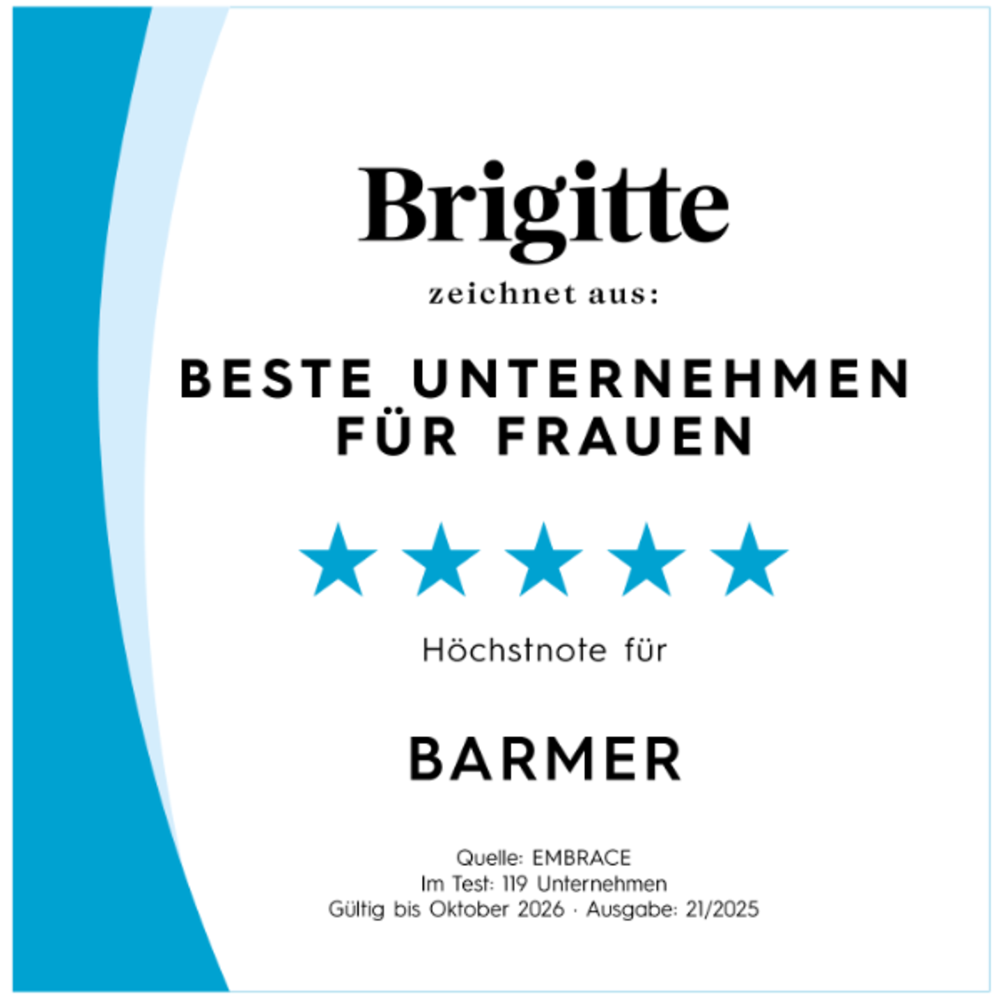 Brigitte Siegel_5 Sterne Beste Unternehmen