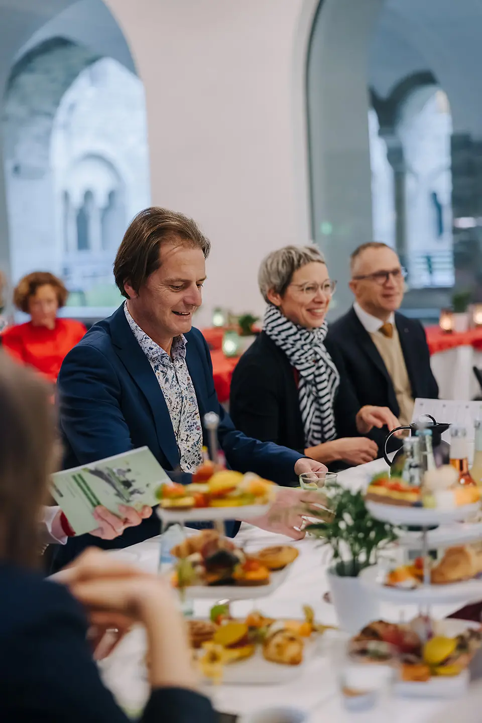 Landtagsabgeordnete aus Sachsen-Anhalt beim Parlamentarischen Frühstück der Barmer.