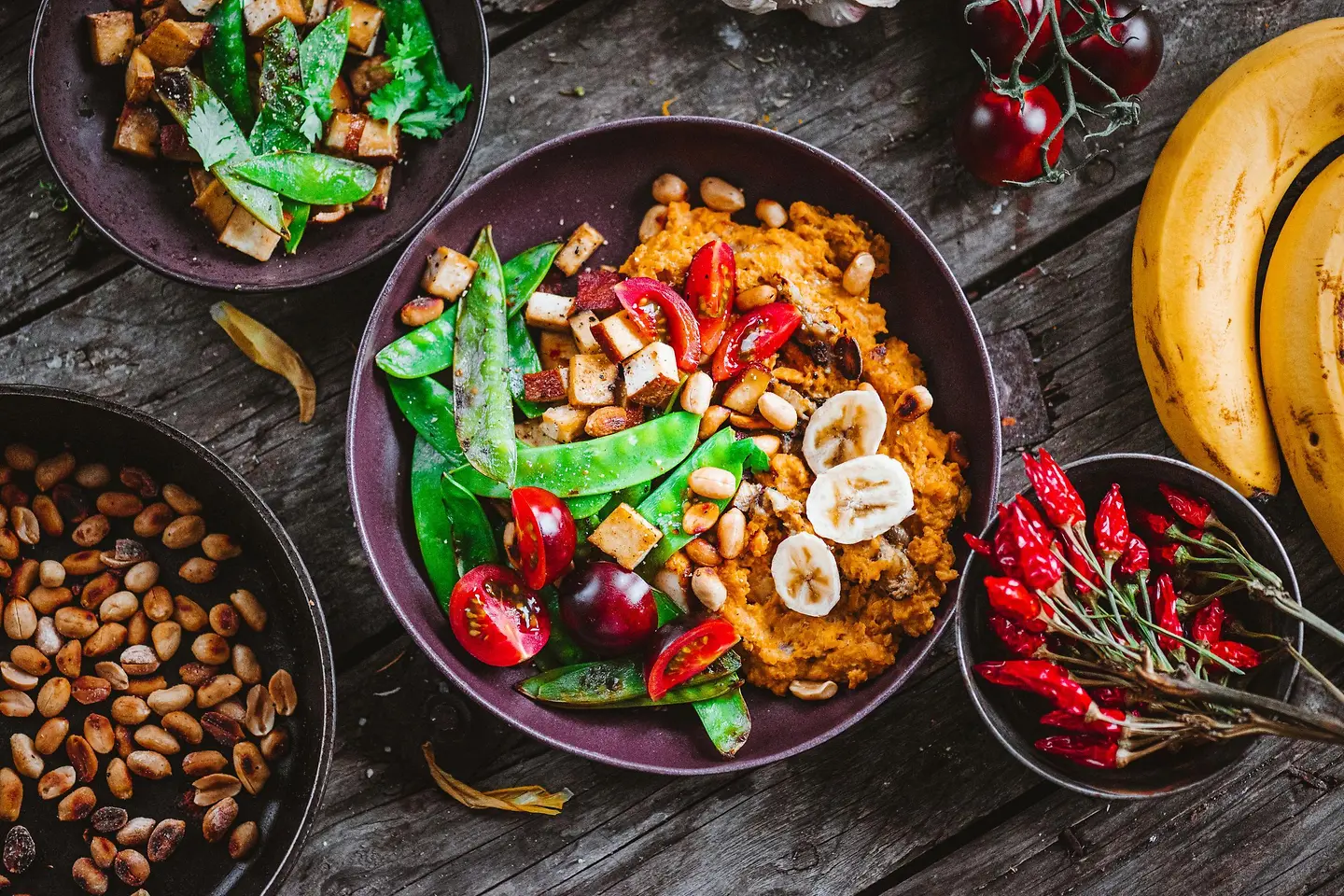 Veganes Curry mit Süßkartoffeln